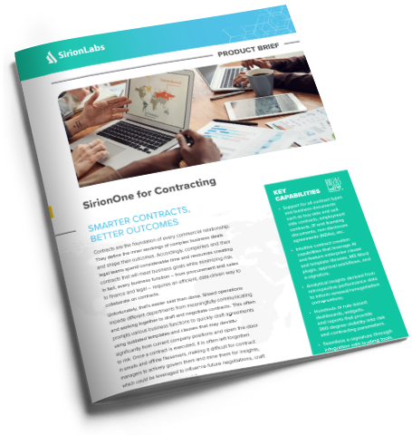 [Product Brief] Contract Authoring & Negotiation